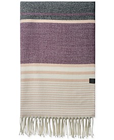 Women's Oversized Striped Blanket Wrap Scarf
