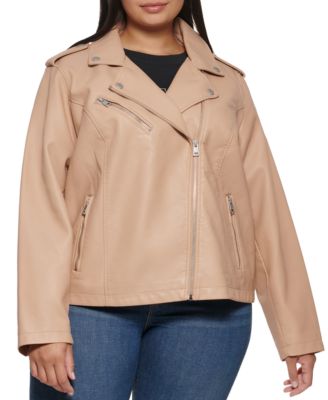 Levi's Men's Faux Leather Utility Jacket - Macy's