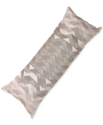 Hotel Collection - Embroidered Ombre Geo Decorative Pillow, 14" x 36", Created for Macy's