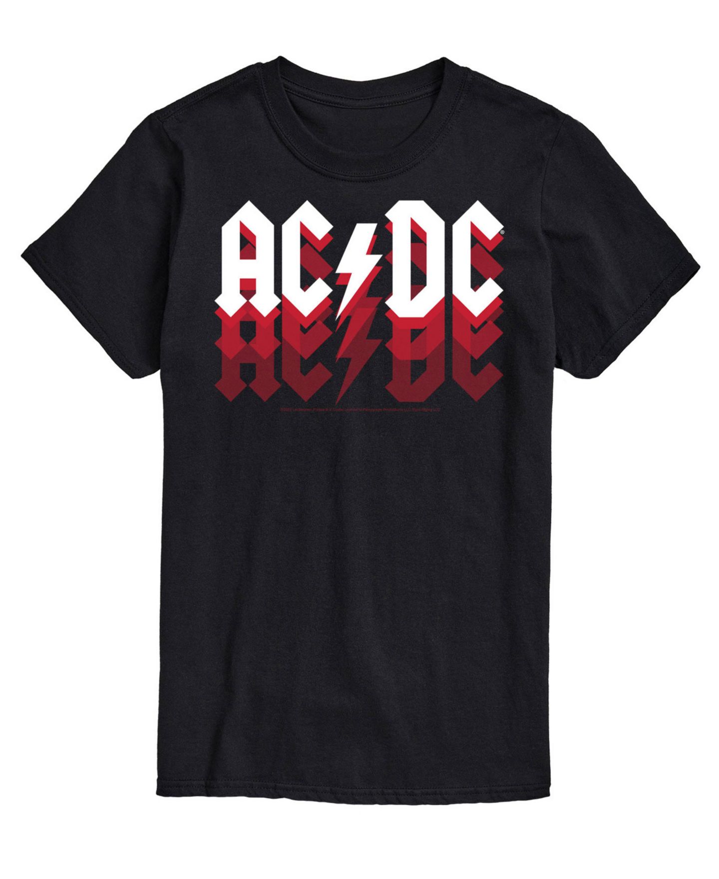 Мужская футболка AIRWAVES Acdc Logo, цвет: Чёрный — фото 1