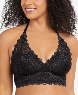 Maidenform Extra Sexy Floral Longline Push-Up Bra DM1122, A Macy's  Exclusive - Macy's