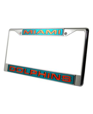 Rico Industries - Miami Dolphins License Plate Frame