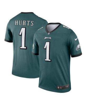 Jalen Hurts Philadelphia Eagles Signed Midnight Green Nike Game