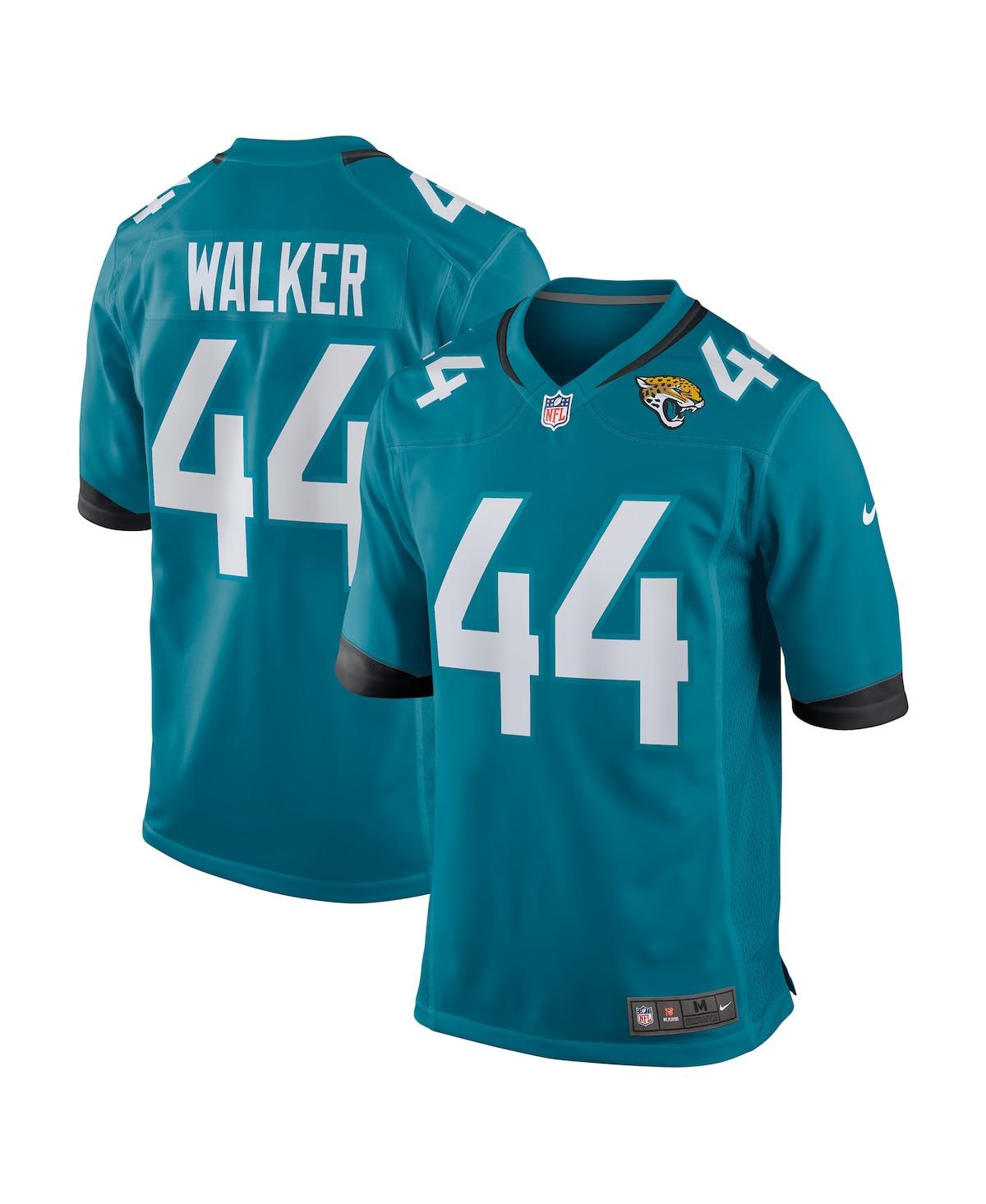 Nike Men's Travon Walker Teal Jacksonville Jaguars Prowler Throwback Player Game Jersey - Blue