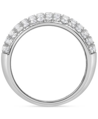 Diamond Multirow Cluster Statement Ring (2 ct. t.w.) in 14k Gold