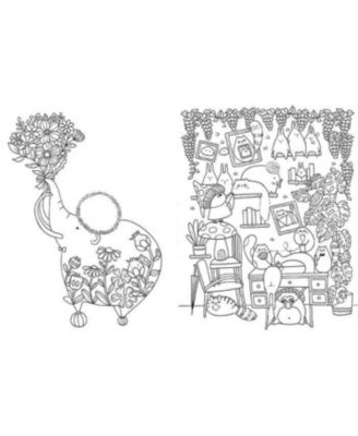 A Million Cute Animals: Adorable Animals to Color by Lulu Mayo