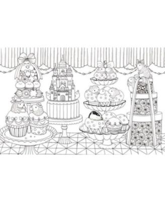 A Million Kawaii Cuties: The Sweetest Things to Color by Lulu Mayo