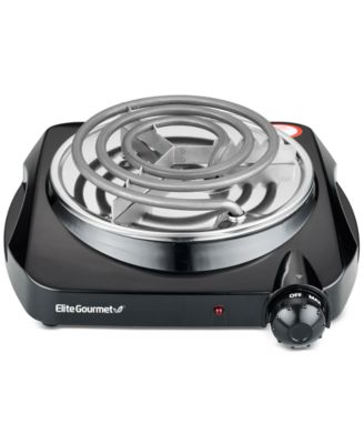 Elite Gourmet - Single-Coiled Electric Burner Hot Plate