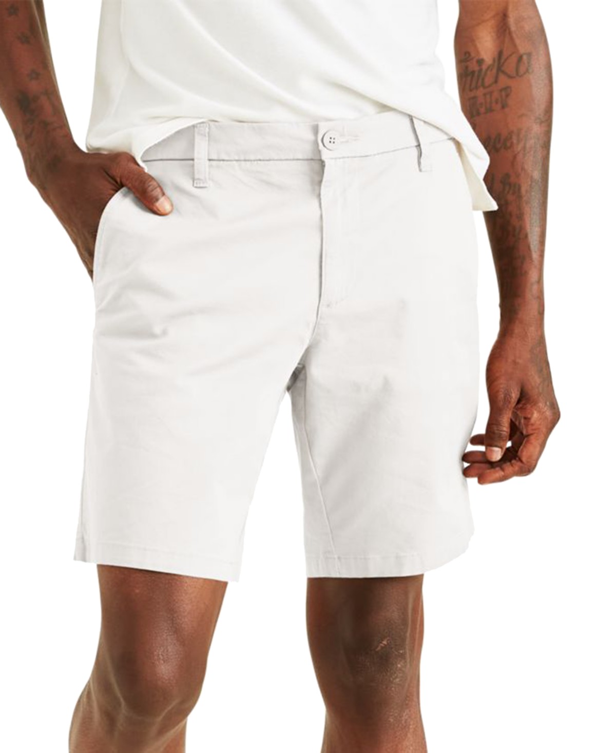 Мужские Dockers Men's Ultimate Supreme Flex Stretch Solid 9.5" Shorts — фото 1