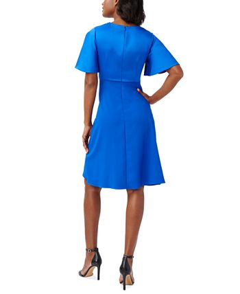 Macy's fit and flare cocktail dress on sale