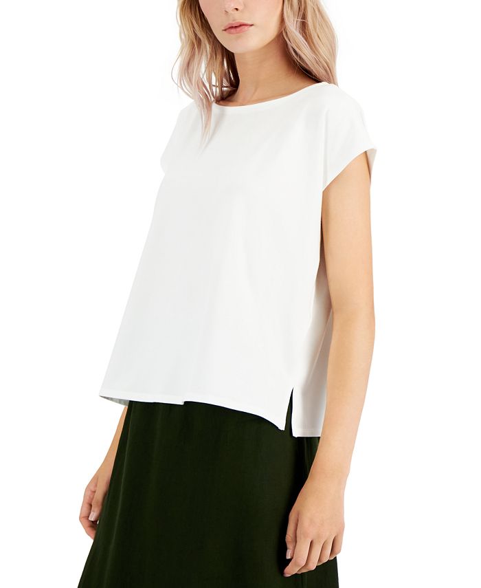 Eileen Fisher Women's BalletNeck Top Macy's