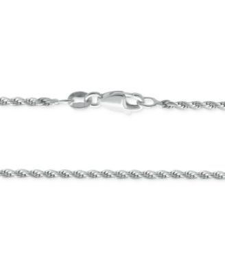 Rope Link Chain Bracelet in Sterling Silver, Created for Macy's