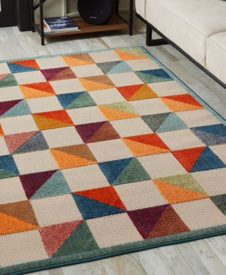 Calla 6930 7'10" x 9'10" Outdoor Area Rug