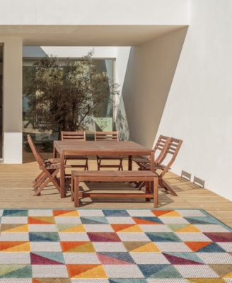 Calla 6930 7'10" x 9'10" Outdoor Area Rug