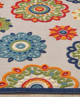 Calla 6934 7'10" x 9'10" Outdoor Area Rug