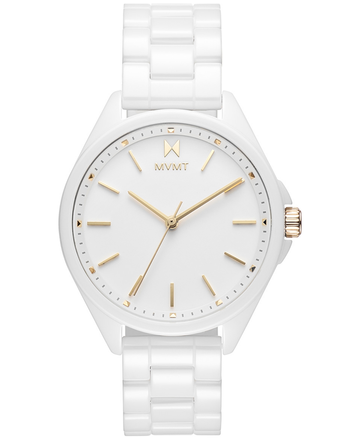 Coronada White Ceramic Bracelet Watch 36mm - White