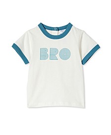 Baby Boys Joey Short Sleeve Ringer T-shirt