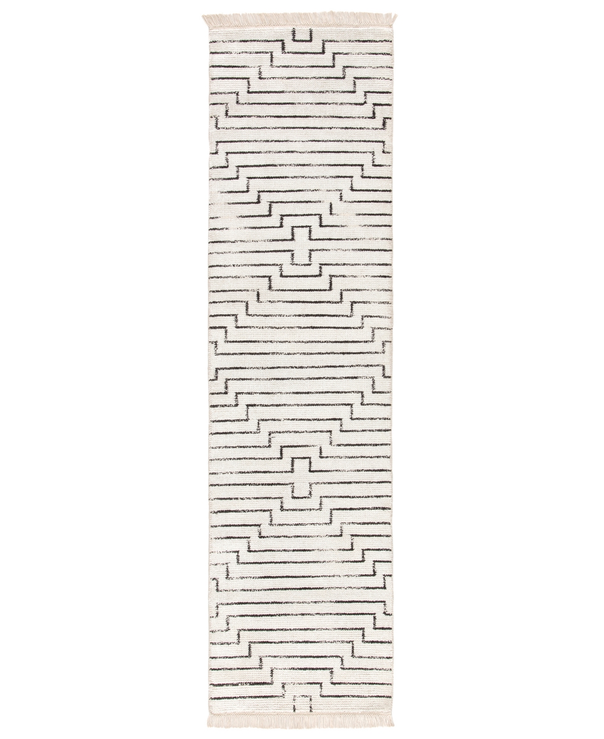 Jaipur Living Satellite SAT02 2'6in x 10' Runner Area Rug - Brown