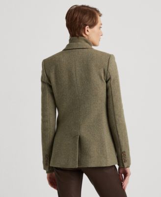 Lauren Ralph Lauren Herringbone Tweed Blazer