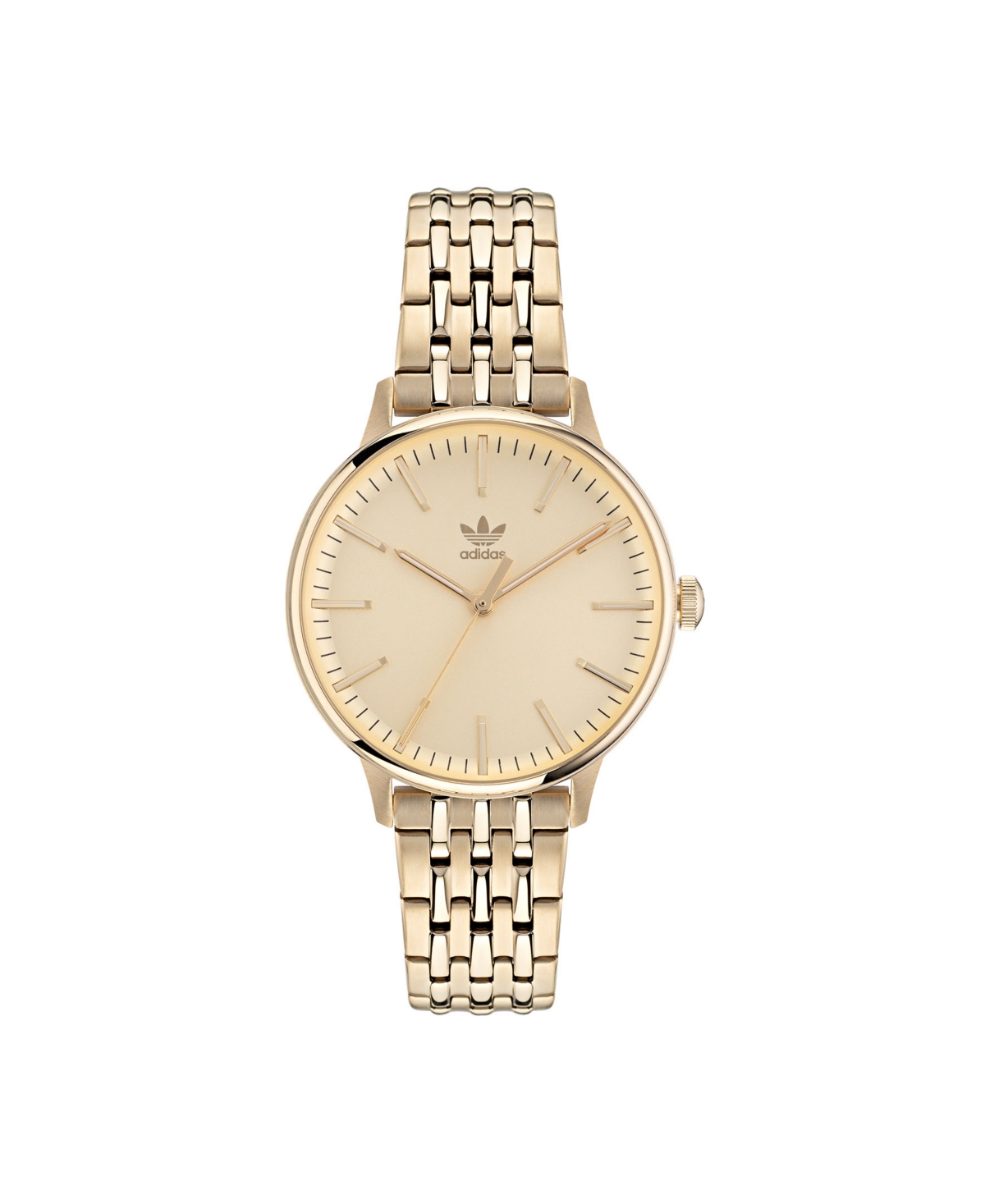 Unisex Three Hand Code One Small Gold-Tone Stainless Steel Bracelet Watch 35mm - Gold-Tone