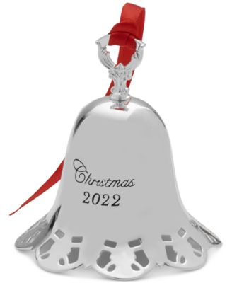 Towle - 2022 Silver-Plated Pierced Christmas Bell 43rd Edition