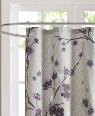 Holly Cotton Shower Curtain, 72" x  72"
