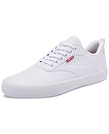 Men's Lance Perforated Faux-Leather Low Top Skate Sneakers