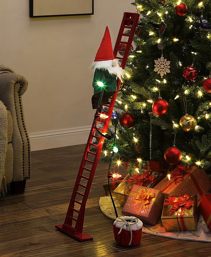 Mr. Christmas Super Climbing Gnome, 40" Macy's