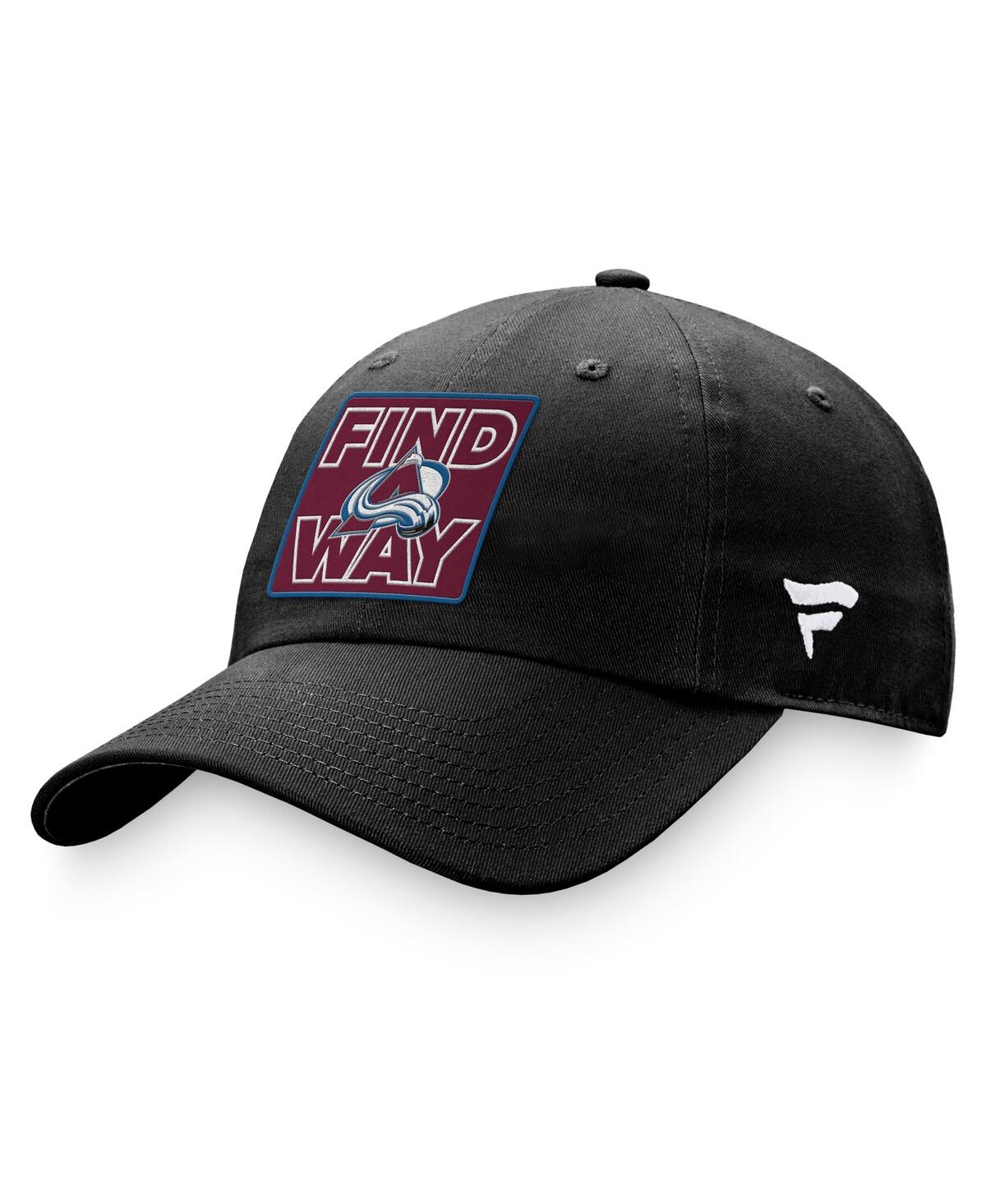 Men's FanaticsColorado Avalanche 2022 Stanley Cup Champions Hometown Adjustable Hat - Black