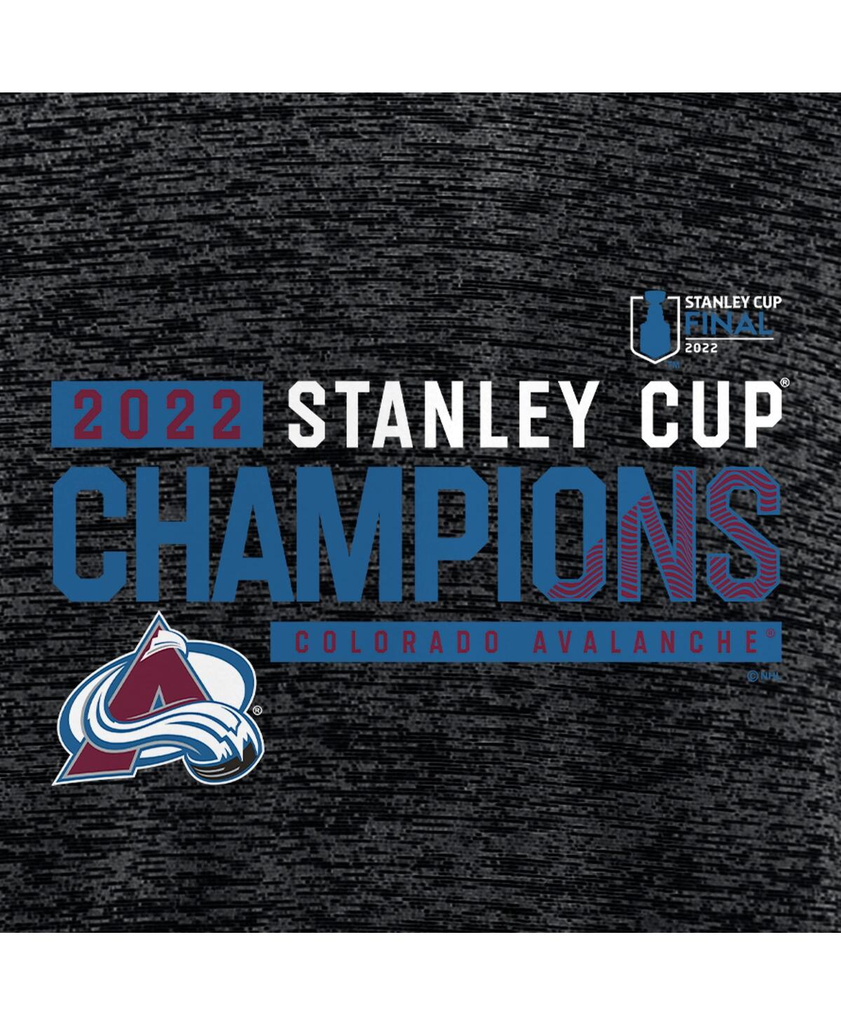 Shop Fanatics Men's  Black Colorado Avalanche 2022 Stanley Cup Champions Buzzer Beater T-shirt