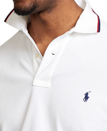 Polo Ralph Lauren Men's Big & Tall Mesh Polo Shirt - Macy's