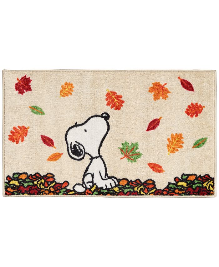 Peanuts Snoopy's Thanksgiving Nonslip Doormat
