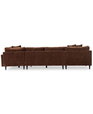 CLOSEOUT! Mariyah Fabric 4-Pc. Sectional with Chaise, Created for Macy's