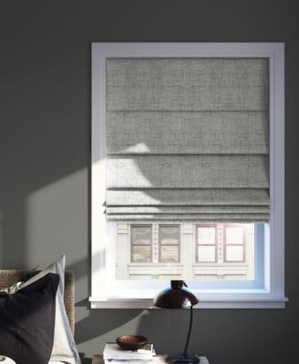 Somerton Textured 100% Blackout Cordless Roman Shade
