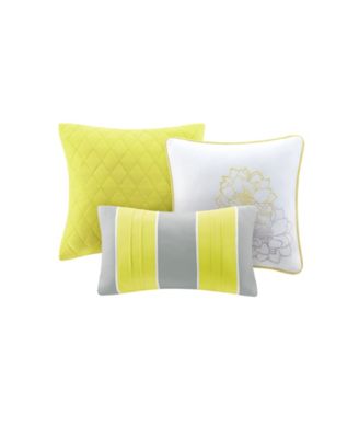 Lola Floral Print Cotton 6-Pc. Quilt Set, King/Cal King