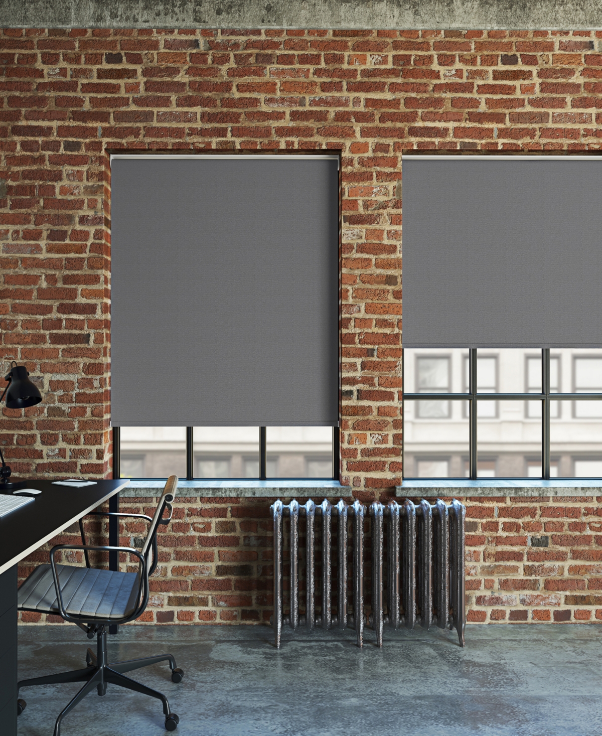 Langley Textured 100% Blackout Cordless Roller Shade