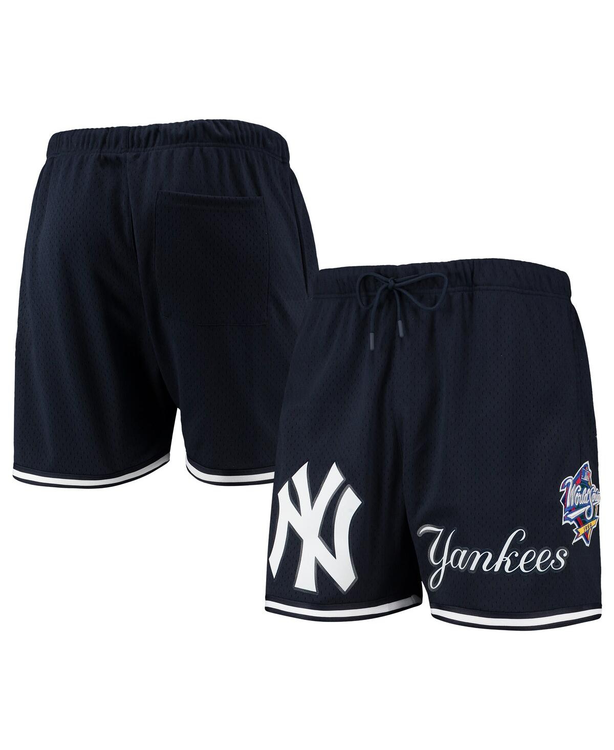 Men's Pro Standard Navy New York Yankees 1999 World Series Mesh Shorts - Navy
