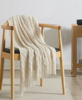 Woven Texture Solid Cool&nbsp;Throw, 60" x 50"