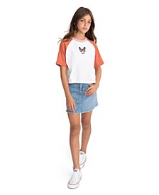 Levi's x Clements Twins Big Girls Boxy Baseball T-shirt