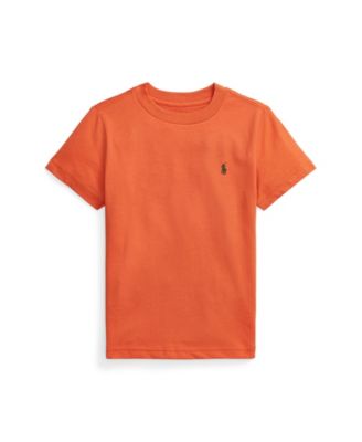 폴로 랄프로렌 남아용 반팔티 Polo Ralph Lauren Little Boys Jersey Crewneck T-shirt,College Orange