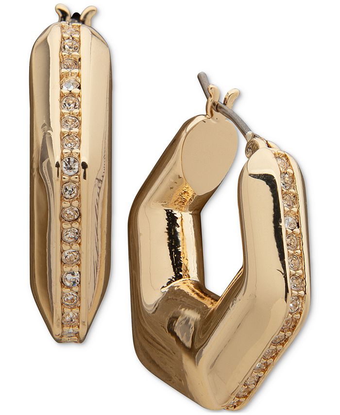 Dkny earrings hoops clearance