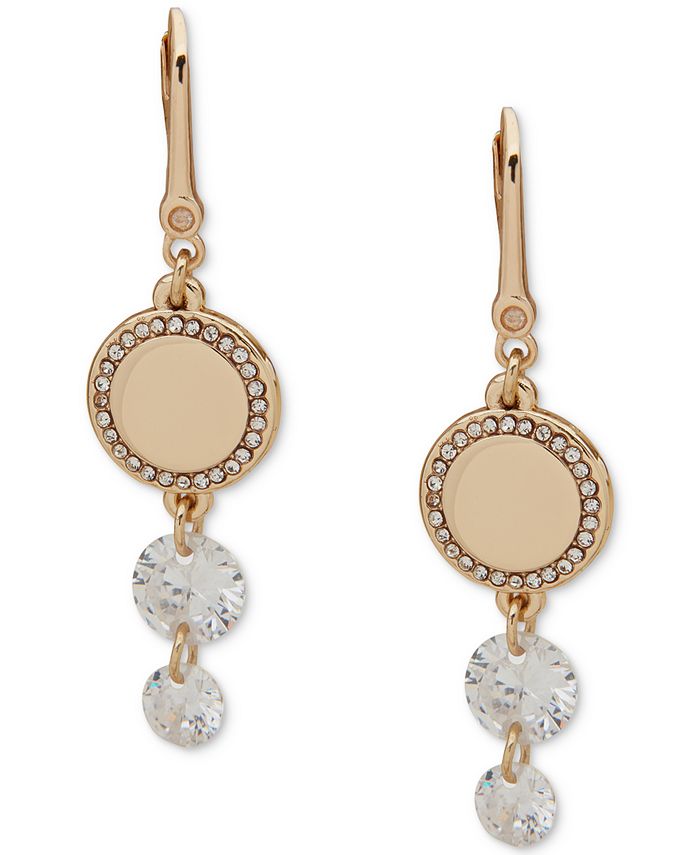 Dkny drop earrings Clearance