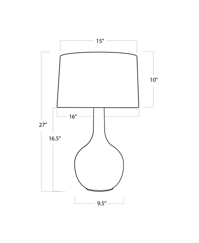 Regina Andrew Design - Fluted Ceramic Table Lamp