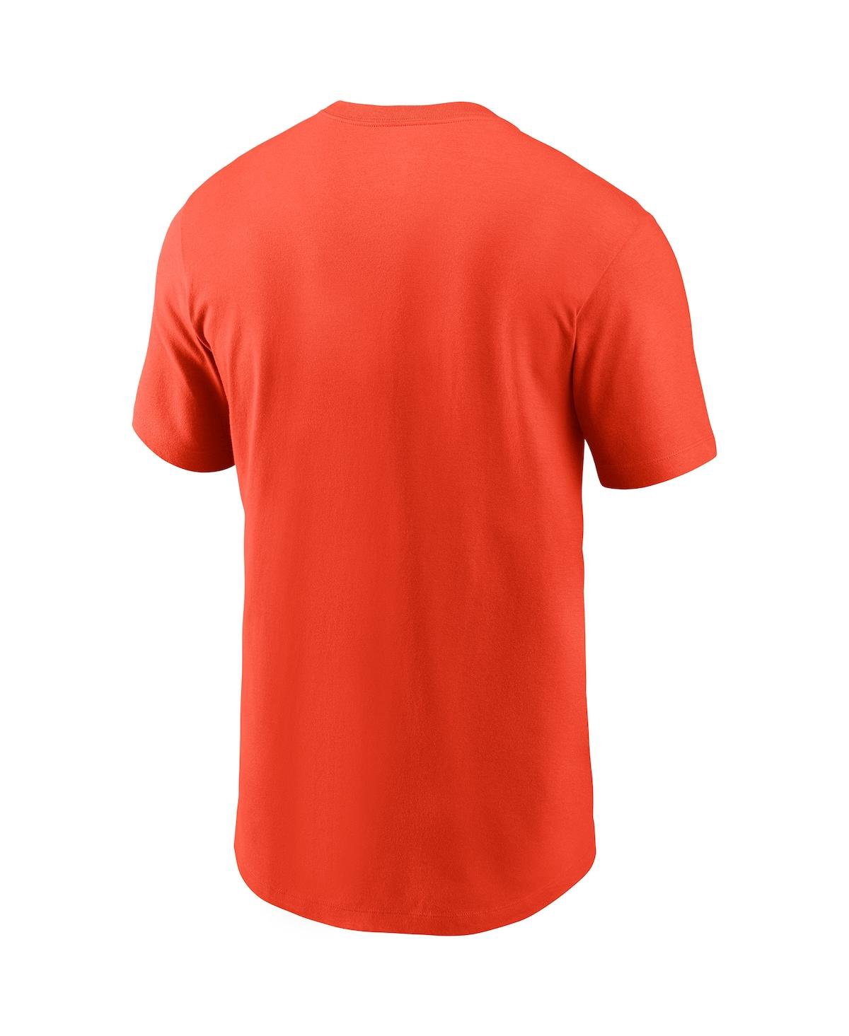 Shop Nike Men's  Orange Houston Astros City Connect Wordmark T-shirt
