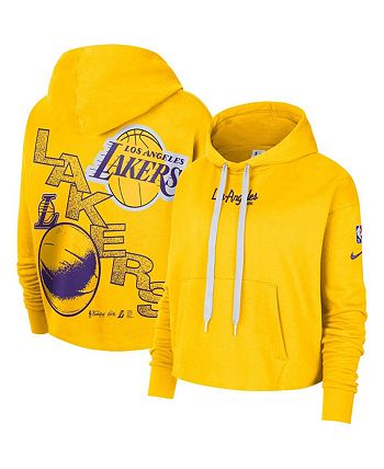 Purple lakers hoodie clearance nike