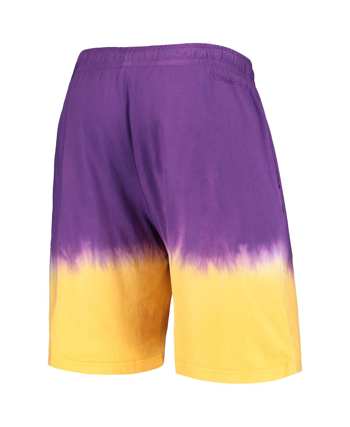 Men's Mitchell & Ness Gold Los Angeles Lakers Hardwood Classics Authentic Shorts - Gold