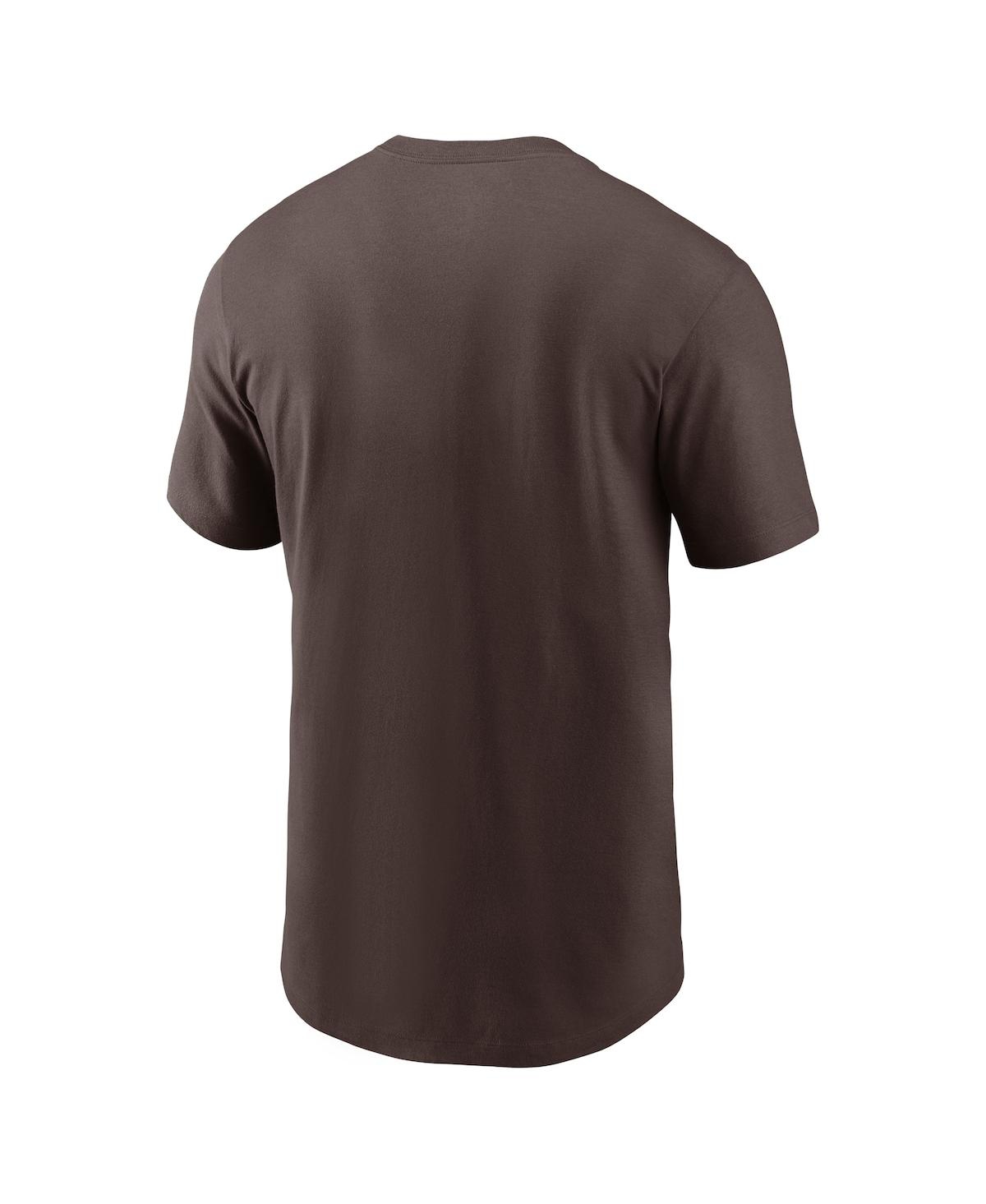 Shop Nike Men's  Heather Gray San Diego Padres Keep The Faith Local Team T-shirt In Brown