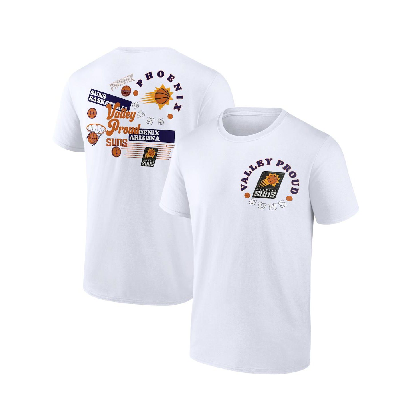 Мужская футболка Fanatics White Phoenix Suns Street Collective — фото 1