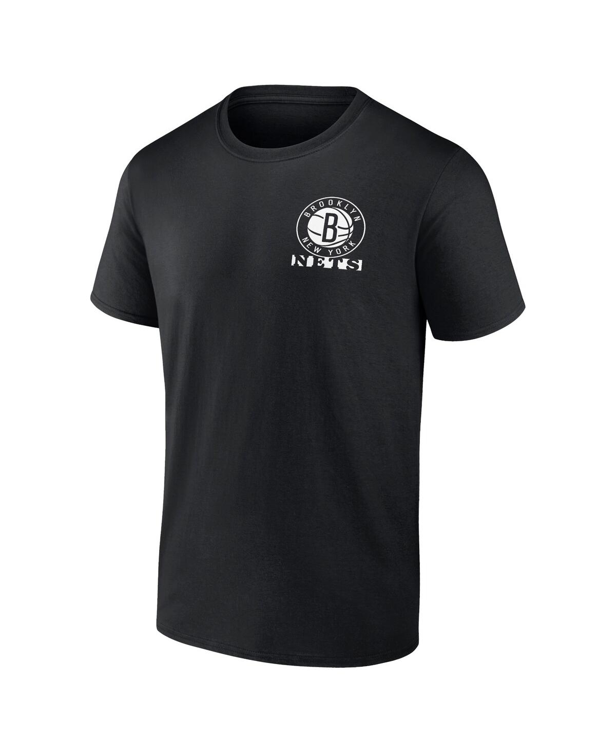 Men's FanaticsBrooklyn Nets Basketball Street Collective T-shirt - Black