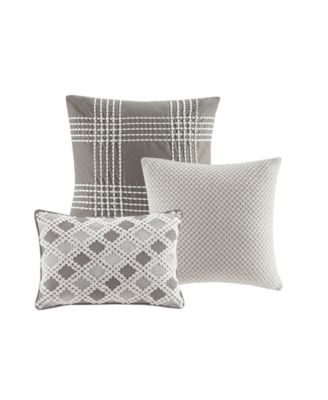 Essence Clipped Jacquard 9-Pc.Comforter Set, Queen